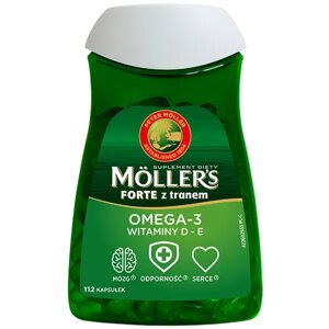 Mollers Omega-3 Моллерс Моллер 112 капсул