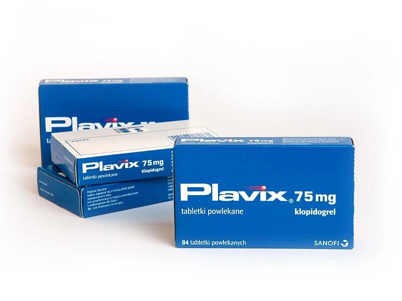 Plavix, Плавікс 84 таблетки від компанії Фірма - фото 1