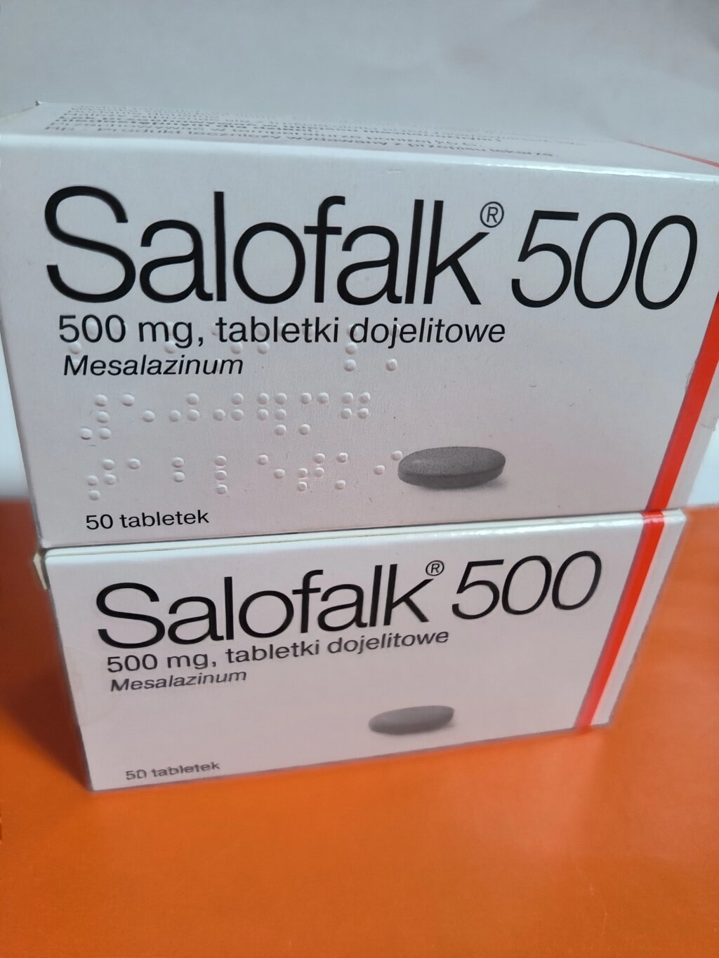Салофальк Месалазин Salofalk таблетки 500 мг 50 пігулок від компанії Фірма - фото 1