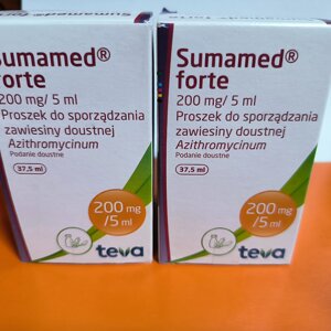 Sumamed Сумамед форте 200мг/5 мл- 37.5мл