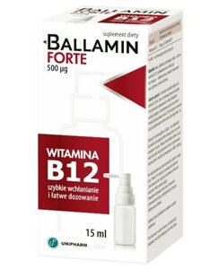 Вітамін B12 Ballamin forte, 15 ml