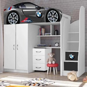 Дитяче ліжко-горище Bed Room 1 BMW