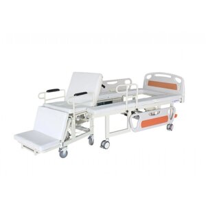 Ліжко медичне з електричним керуванням W01 з кріслом та туалетним пристроєм (код 78941)