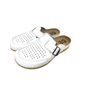 Чоловічі ортопедичні шльопанці-сабо MUBB 350 білі (р. 42;43;44;45)