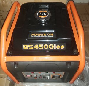 Генератор бензиновий POWER ON BS4500 ioe