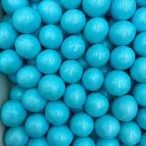 Шоколадні кульки перламутрові Блакитні, 100 г
