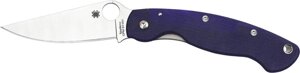 Ніж Spyderco Military Dark Blue