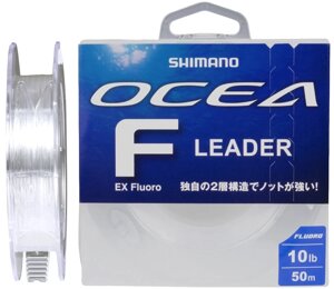 Флюорокарбон Shimano Ocea Leader EX Fluorocarbon 50m 0.916mm 100lb/45.4kg Clear