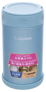 Харчовий термоконтейнер ZOJIRUSHI SW-FCE75AB 0.75l Блакитний