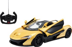 Машинка Rastar McLaren P1 GTR (75160) на радіокеруванні. 1:14. Колір: жовтий