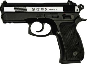 Пістолет пневматичний ASG CZ 75D Compact Nickel BB кал. 4.5 мм