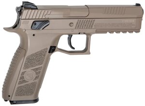 Пістолет пневматичний ASG CZ P-09 FDE Blowback. CO2. Pellet кал. 4.5 мм