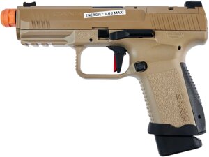 Пістолет страйкбольний Canik Air TP9 Elite Combat Green Gas кал. 6 мм ВВ. FDE