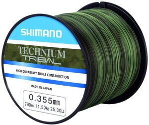 Волосінь Shimano Technium Tribal 1250m 0.285 mm 7.5 kg Premium Box