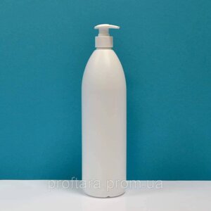 Пляшка 1000 мл пластик для гелю, флакон для мила, пляшка для шампуню, пластикова тара для хімієвого