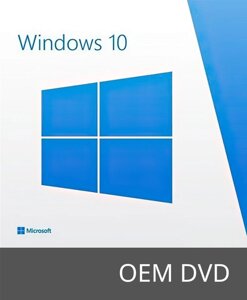 Windows 10 Home OEM DVD RUS версія для збирачів 1ПК (KW9-00132)