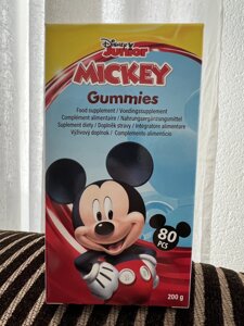 Дитячі вітаміни Disney Junior Mickey (80 шт)