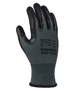 Doloni рукавички робочі трикотажні з латексним покриттям, розмір 10, Extragrab 4154