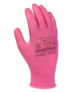 Doloni рукавички робочі трикотажні з нітриловим покриттям розмір 08, D-Oil 4592