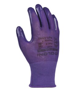Doloni рукавички робочі трикотажні з нітриловим покриттям розмір 08, D-Oil 4594