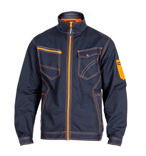 Sizam куртка робоча з помаранчевою блискавкою, розмір M, Sheffield 30193