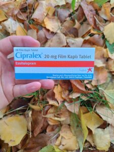 Ципралекс 20 мг 28 таблеток ( Туреччина)