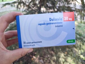 Дулсевіа 30 мг 30 капс (Дулоксетин) Європа