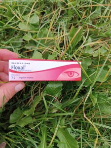 Флоксал мазь очна 3 мг/г туба 3 г (Європа)