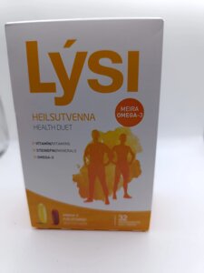 Lysi Омега-3 Health duet з мультивітамінами