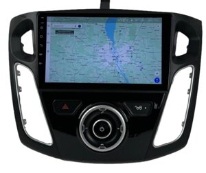 Android магнітола Ford Focus MK3 8/128 GB, 8 ядер, Carplay, Android Auto, 4G, DSP процесор, Qled