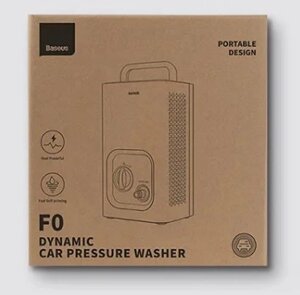 Автомийка Baseus F0 Car Pressure Washer Dynamic CN Dark Gray (CPGY000014)