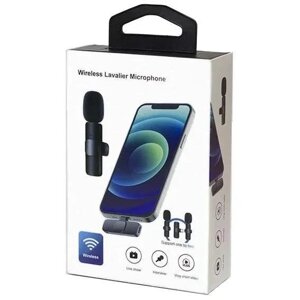 Бездротовий мікрофон петличка | K8 Wireless Microphone