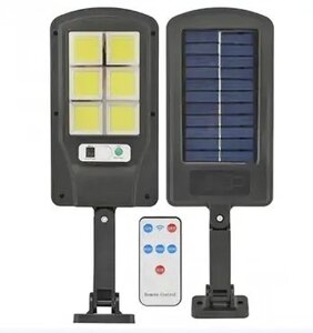 Ліхтар вуличний із сонячною панеллю Solar Light BK120-6COB з пультом