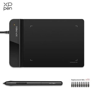 Графічний планшет XP-PEN Star G430S, 4x3 дюйма , 8192 рівні тиску, для малювання, роздільна здатність 5080 lpi