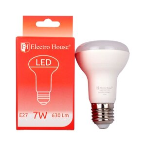 LED-лампа гриб R63 E27 7 вт 4100 к