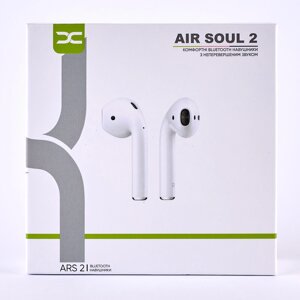 Навушники Bluetooth DC Air Soul 2 (ARS-21) білий