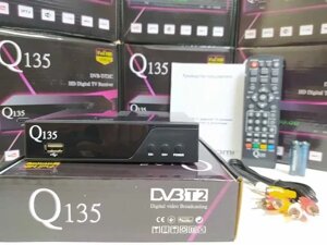 НОВИЙ приставка Т2 Q-Sat Q-135 приймач декодер ресивер DVB-T/T2/C You