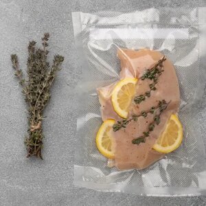 Пакети для вакууматора 20х25см (50шт) / Пакет для вакуумного пакувальника / Вакуумні пакети / Пакети вакуумні