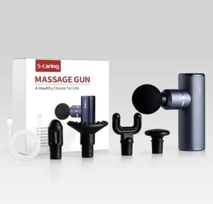 Перкусійний міні масажер S-caring massage gun QC01