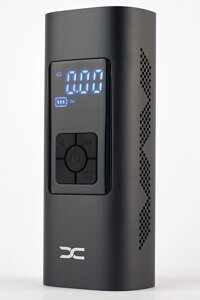Портативний компресор для автомобіля DC CZ012 (6000 mAh) чорний