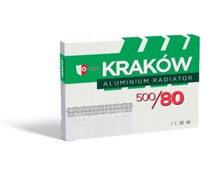 Радіатор Krakow 500x80 (500/76) Алюмінієвий