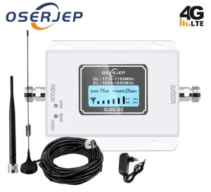 Репітер підсилювач мобільного зв'язку та інтернету Oserjep OJ02-G2 4G LTE 1800 МГц