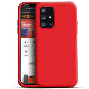 Силіконовий чохол SOFT Silicone Case для Xiaomi Poco M3 (без лого) червоний