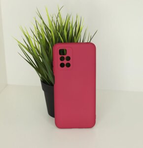 Силіконовий чохол SOFT Silicone Case для Xiaomi Redmi 10/Redmi 10 Prime (без лого) кораловий
