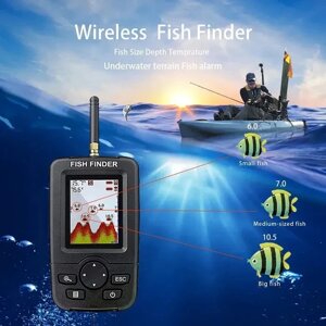 Супер бездротовий ехолот Fish Finder XJ-01.