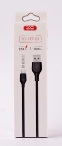 USB cable XO micro USB (NB103) bell 2m