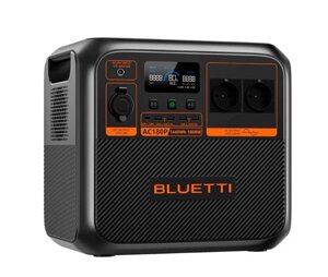 Зарядна станція Bluetti AC180P, 1800 Вт, 1440 Вт*год (електростанція для дому, ДБЖ, UPS)