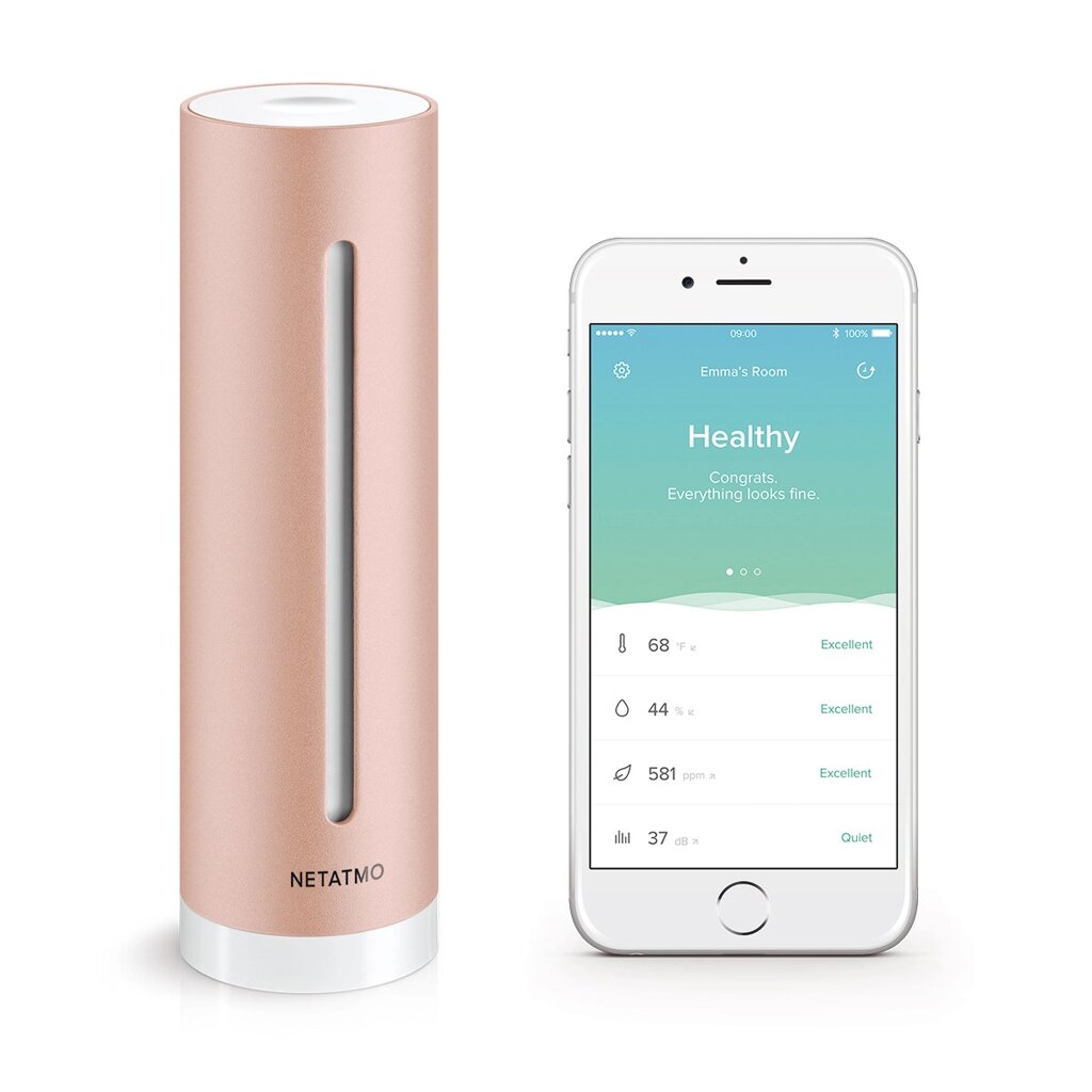 Netatmo Монітор якості повітря в приміщенні від компанії Electro Shop - фото 1