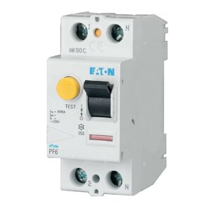 Диференціальне реле (ПЗВ) Eaton PF6 2p 40А/2/0.03А в Києві от компании Electro Shop