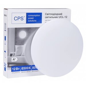 Світильник стельовий CPS 12Вт 6500К (UCL-12)